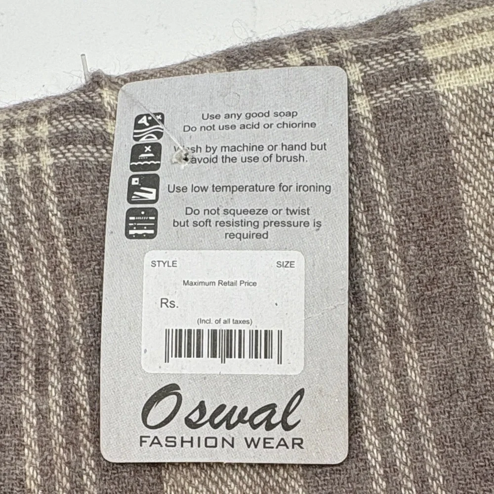 NWT Oswal Heena Beauty Shawl Measures About 39”x74”